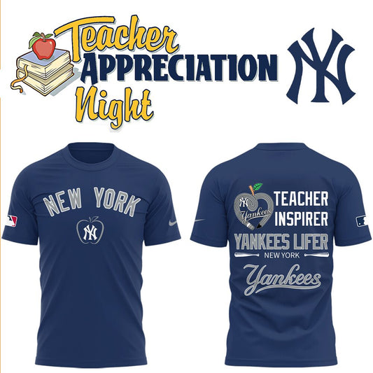 Yankees x Teacher Appreciation Night TShirt -LL0423251000