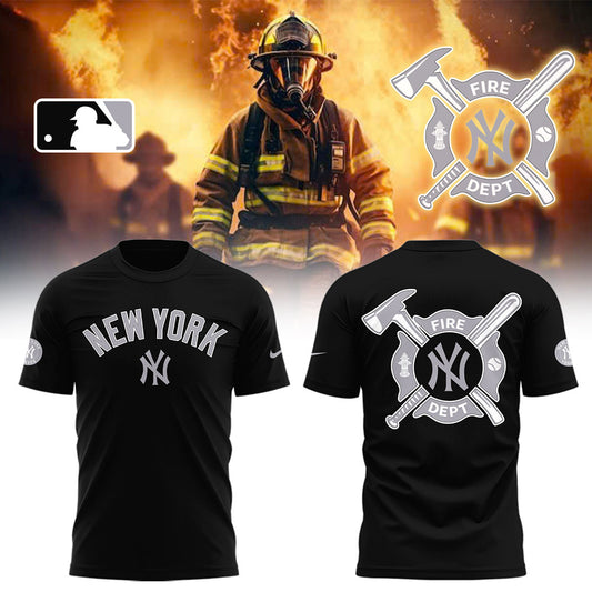 Yankees x Firefighter Appreciation Night TShirt -LL250313014