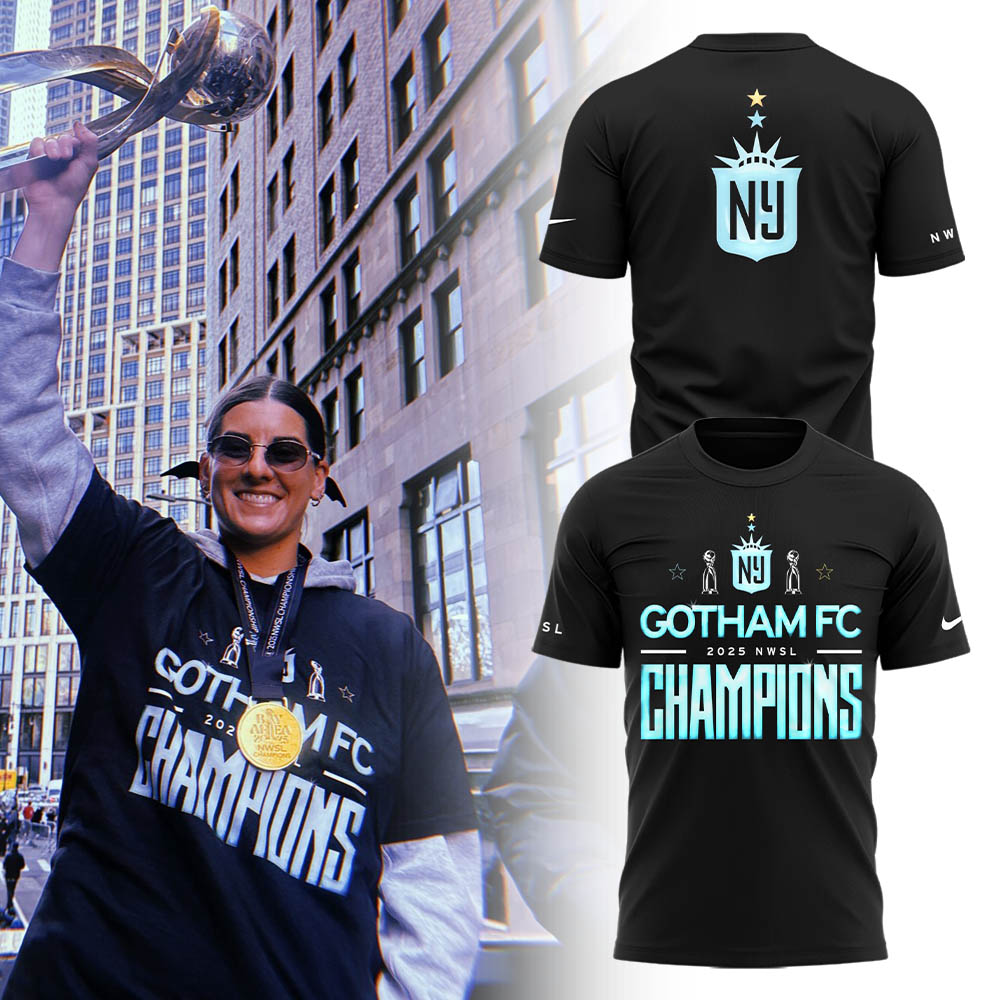 Limited Edition 2025 NWSL Champions Tshirt