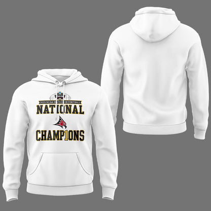 Limited Edition Falcon Football 2025 NCAA Division III National Champions Hoodie-LL260105023