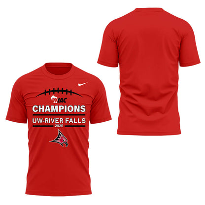 Limited Edition UWRFFalcons Champions Tshirt-LL260106008