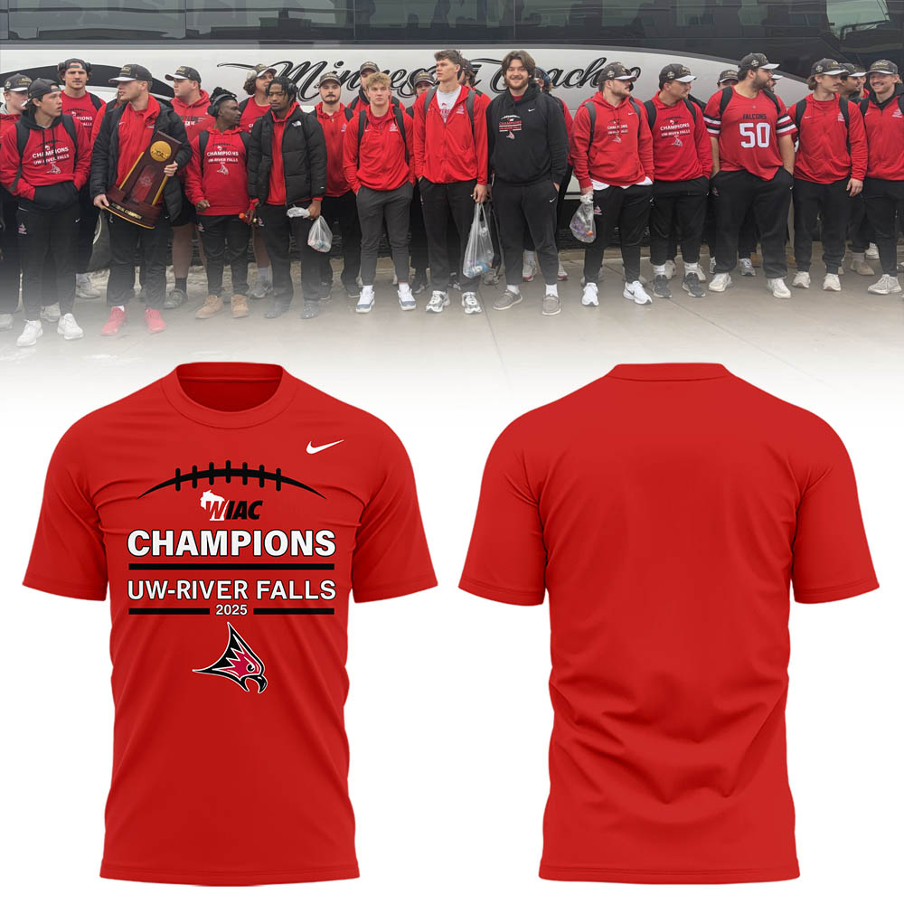 Limited Edition UWRFFalcons Champions Tshirt-LL260106008