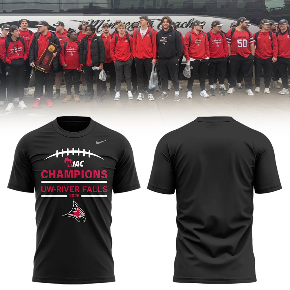 Limited Edition UWRFFalcons Champions Tshirt-LL260106010