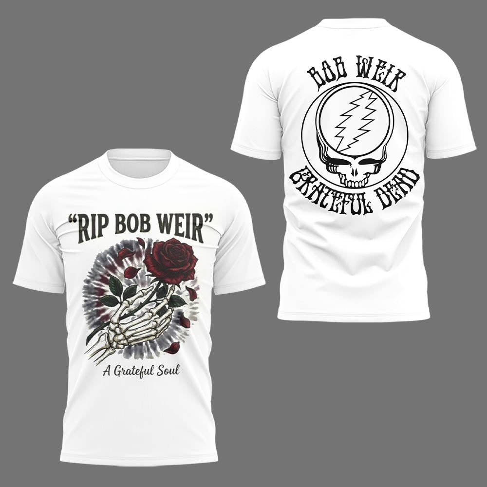 Limited Edition In Loving Memory Of Bob Weir Shirt