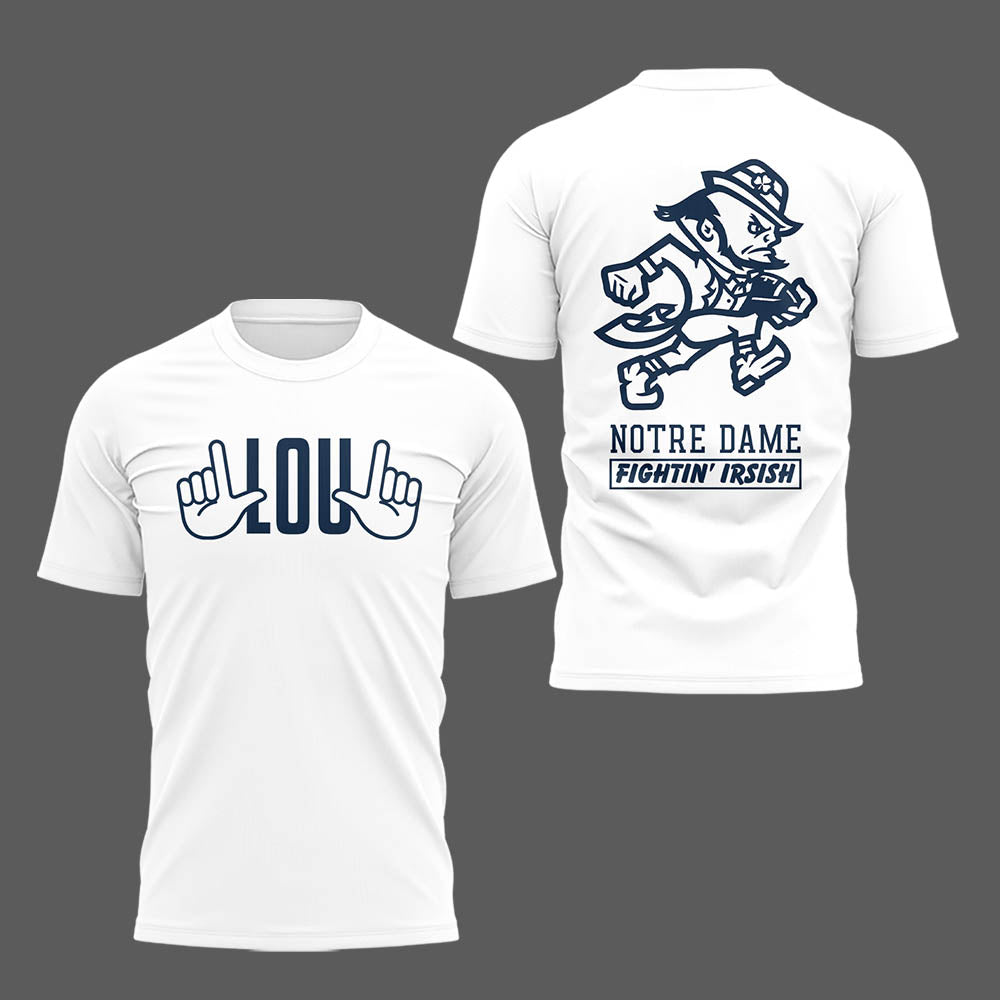 Limited Edition Irish FB Remembering the life and legacy of Lou Holtz 1937-2026 TShirt
