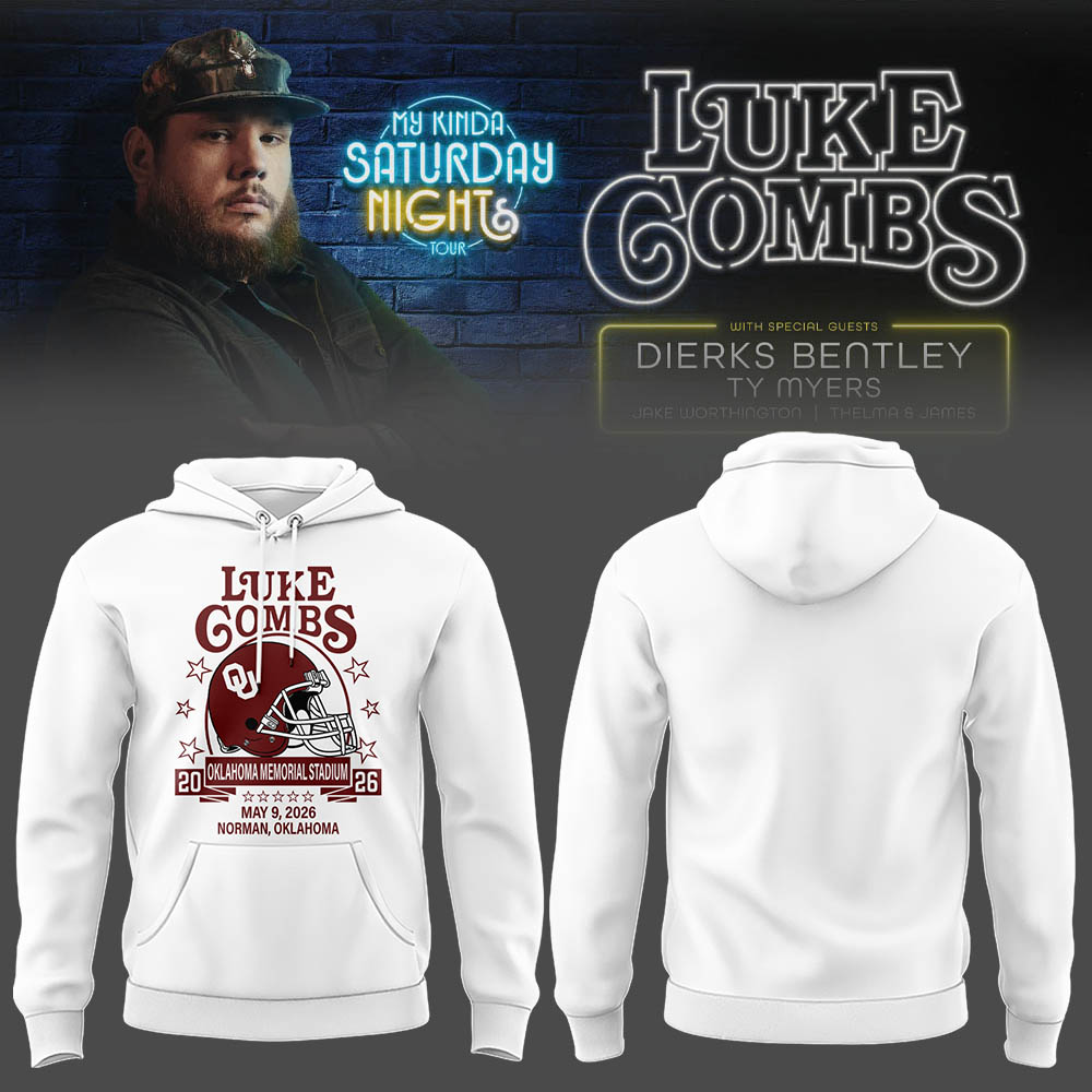Limited Edition “My Kinda Saturday Night Tour” At Oklahoma Memorial Stadium Hoodie