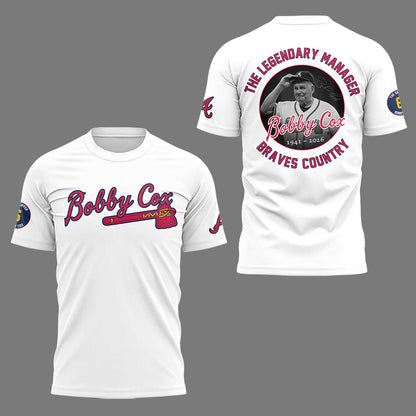 Remembering Bobby Cox – The Legendary Manager”⚾🪓 Shirt