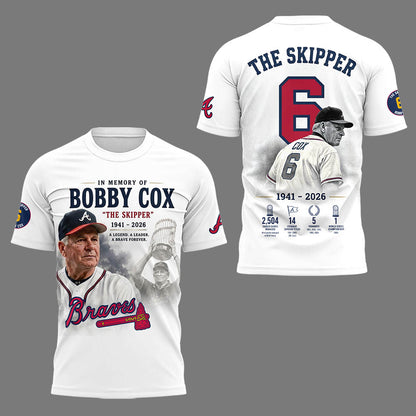 Remembering Bobby Cox – The Legendary Manager”⚾🪓 Shirt