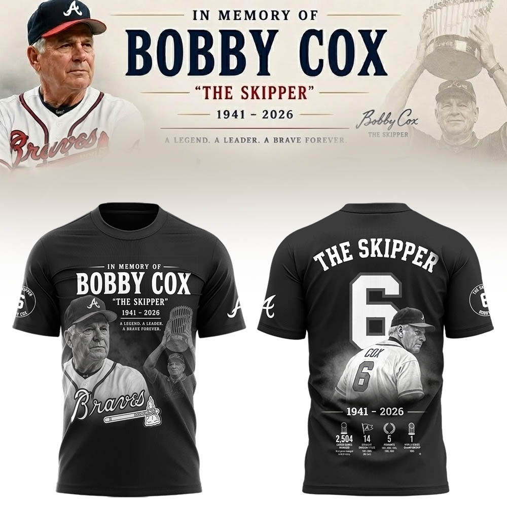 Remembering Bobby Cox – The Legendary Manager”⚾🪓 Shirt