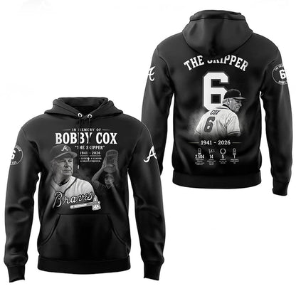 Remembering Bobby Cox – The Legendary Manager”⚾🪓 Hoodie