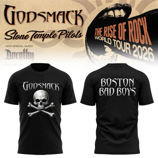 Limited Edition “The Rise Of Rock” Tour 2026 Tshirt
