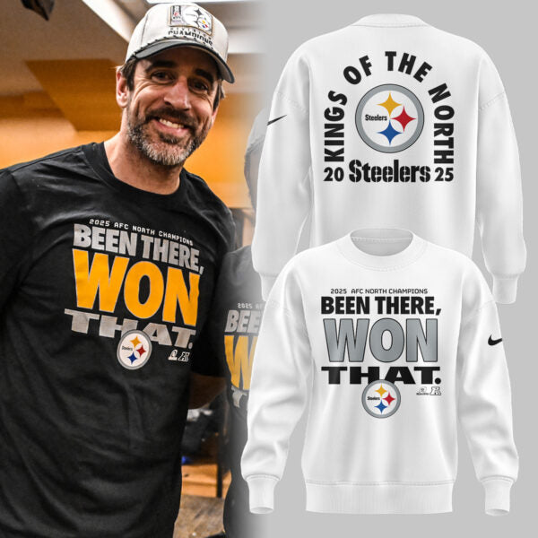 Limited Edition 2025 AFC North Champions Sweater - White Version