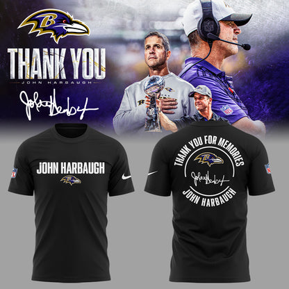 Limited Edition "Thank you Coach Harbaugh" Shirt-ND01072610