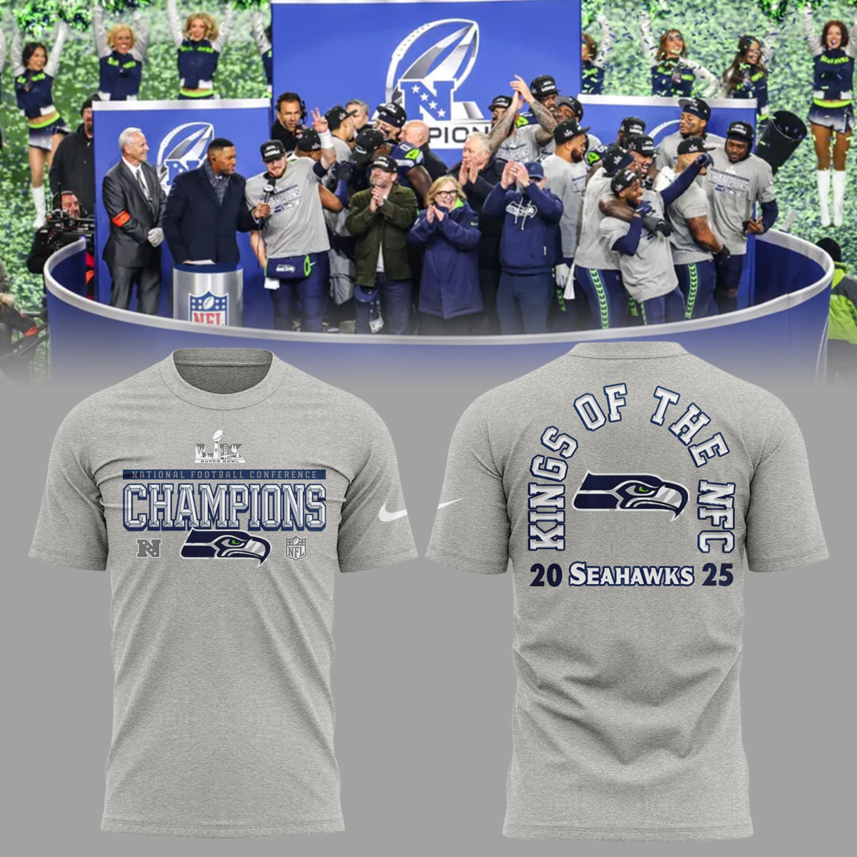 Limited Edition NFC Champions Shirt