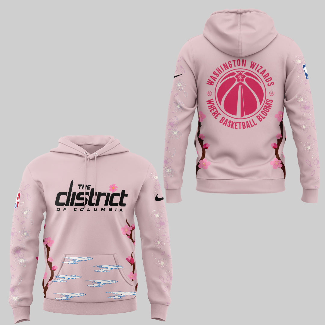 Washington Wizards Merch - SpongeBob SquarePants Hoodie - City In Bloom Collecions
