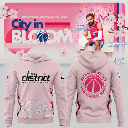 Washington Wizards Merch - SpongeBob SquarePants Hoodie - City In Bloom Collecions