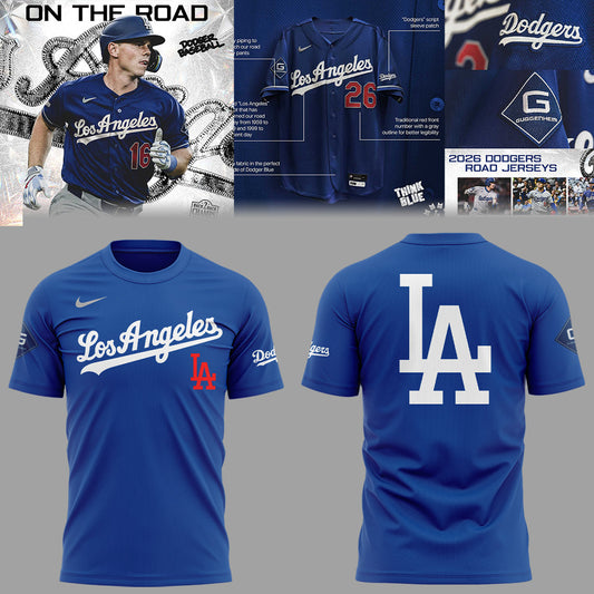 Limited Edition Dodgers blue threads TShirt