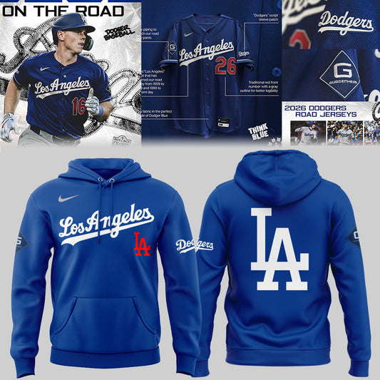 Limited Edition Dodgers blue threads Hoodie