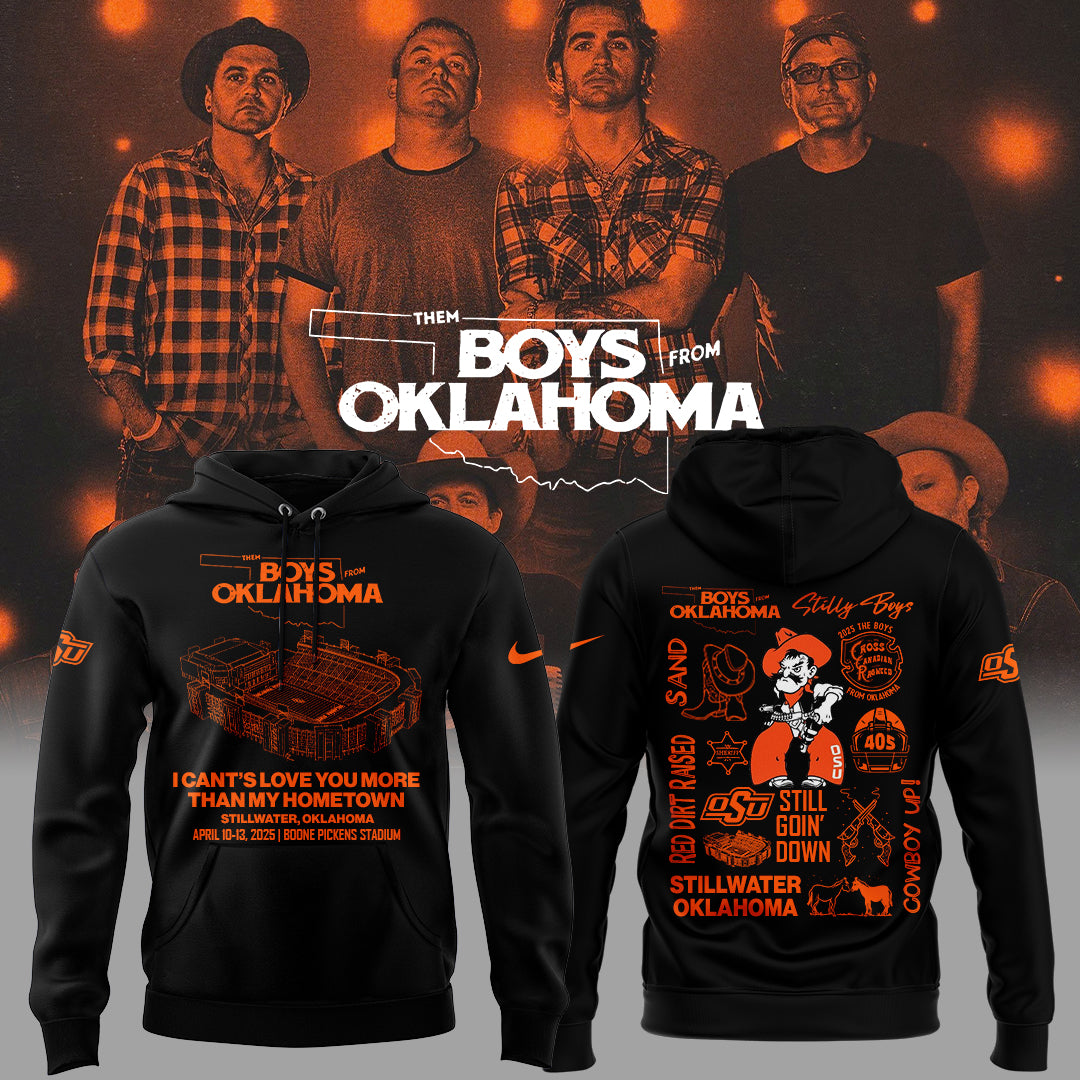 Limited Edition CCR The Boys From Oklahoma Hoodie-ND04122517