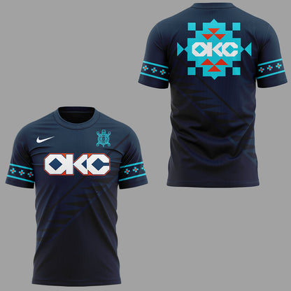Exclusive OKC Basketball 2025-26 City Edition TShirt-ND08222517