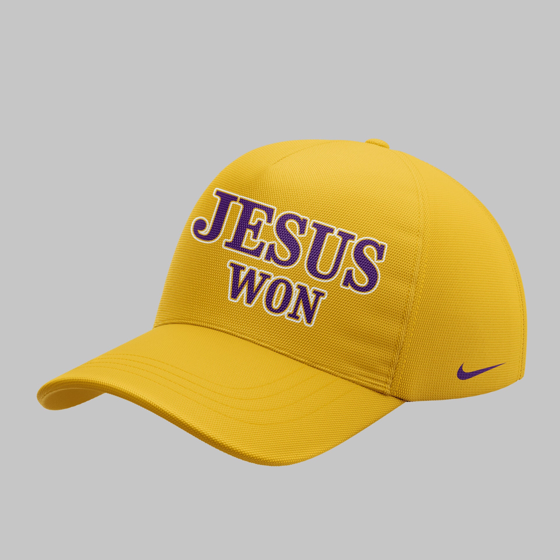 Limited Edition Tigers JESUS WON Yellow Hoodie-ND11042509