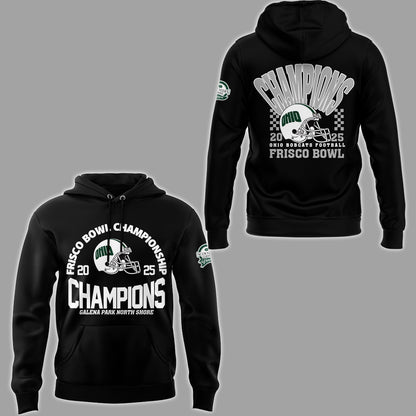 Limited Edition Ohio Football Frisco Bowl CHAMPIONS Hoodie-ND12242548