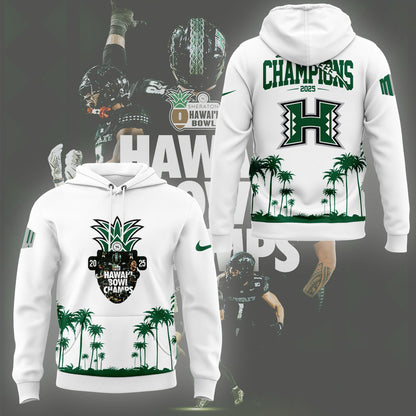 Limited Edition Hawai’i Bowl Champions Hoodie