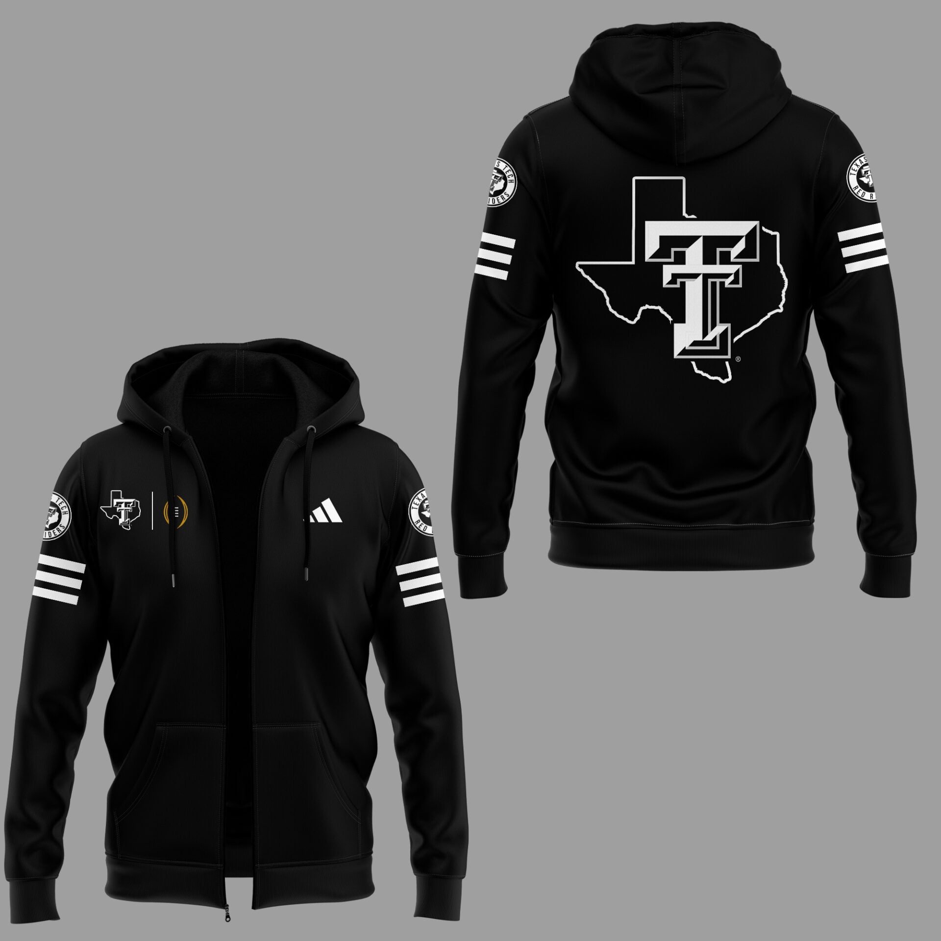 Limited Edition TexasTechFB Zip Hoodie-ND12302565