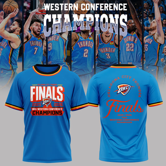 Oklahoma City Thunder Finals - OKC Western Conference Champions T-Shirt