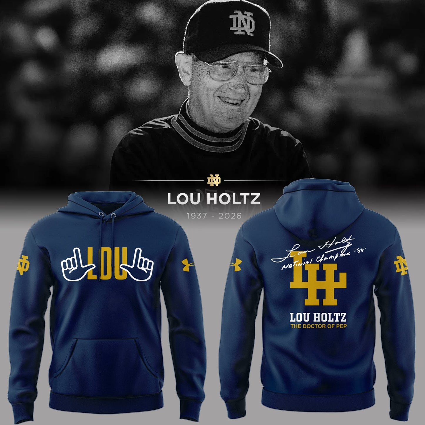 Legacy Of Lou Holtz Limited Edition Hoodie