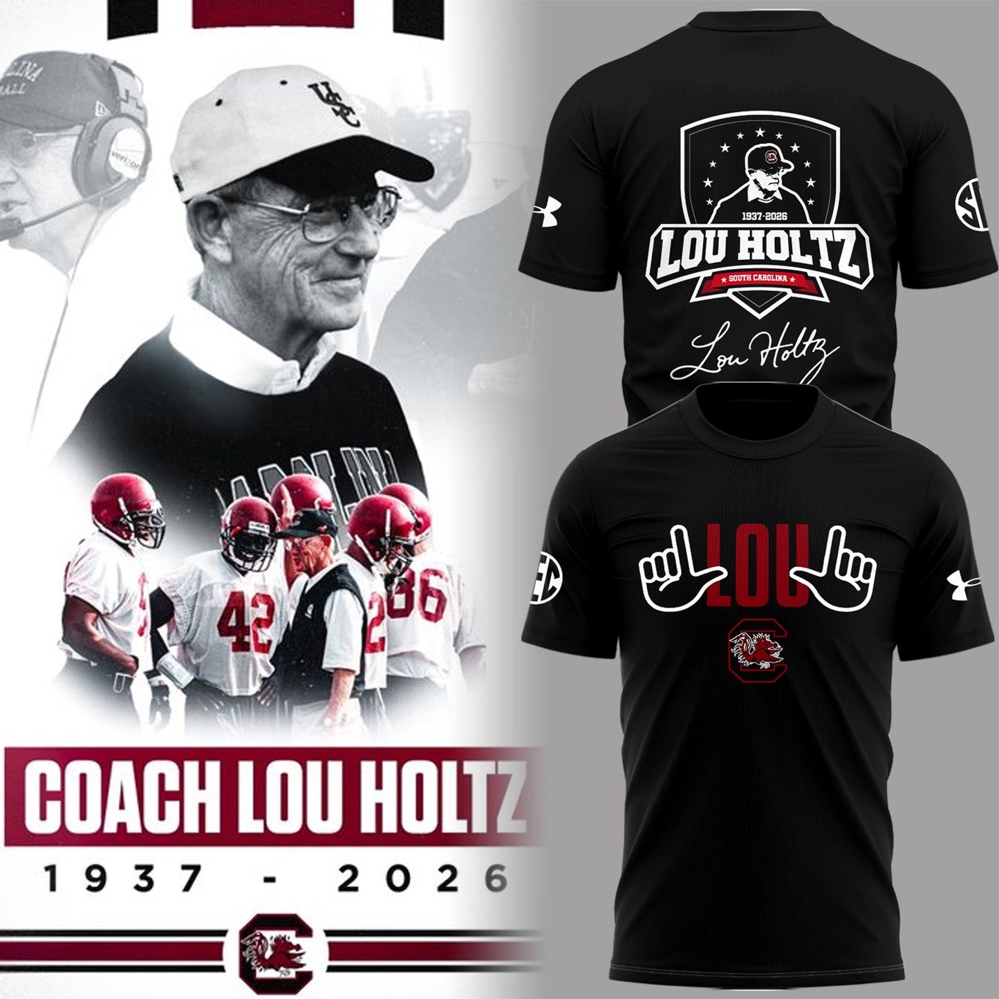 Limited Edition Lou Holtz Tshirt