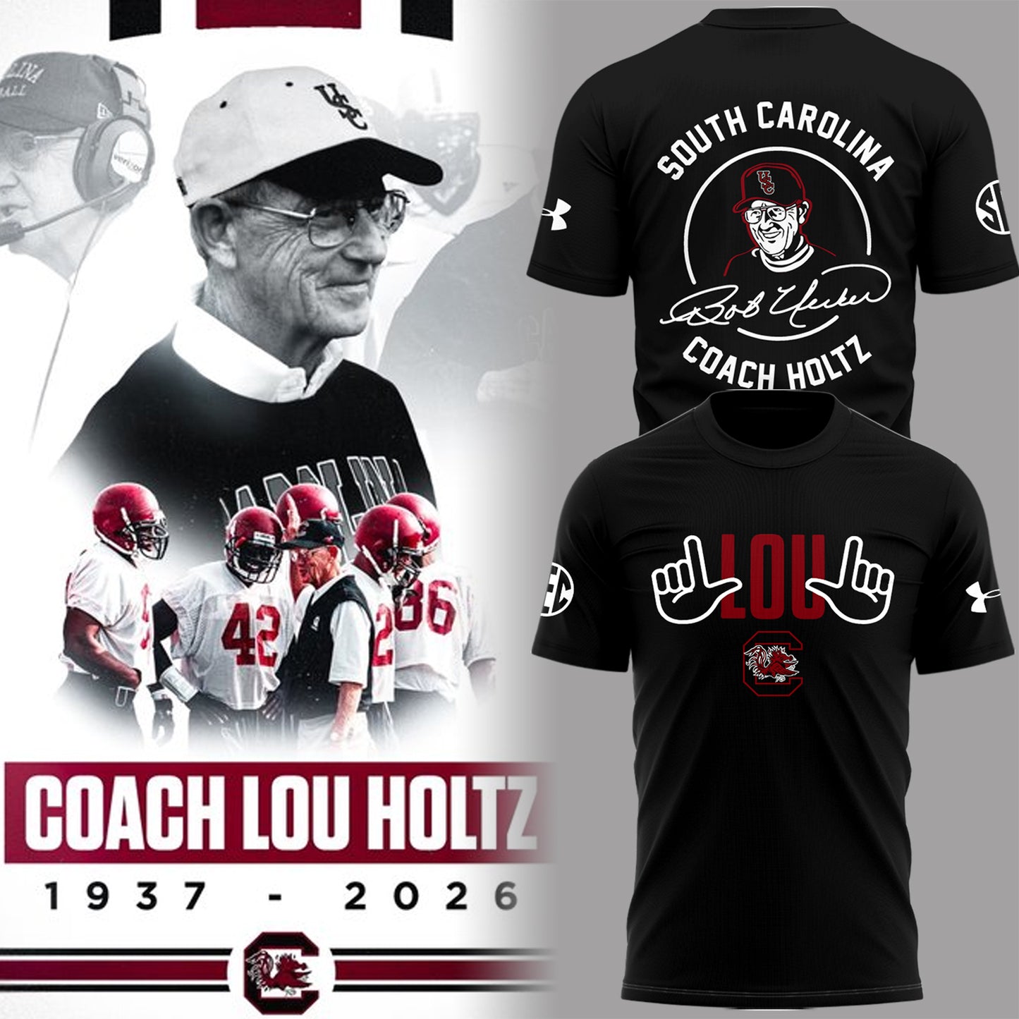 Limited Edition Lou Holtz Tshirt