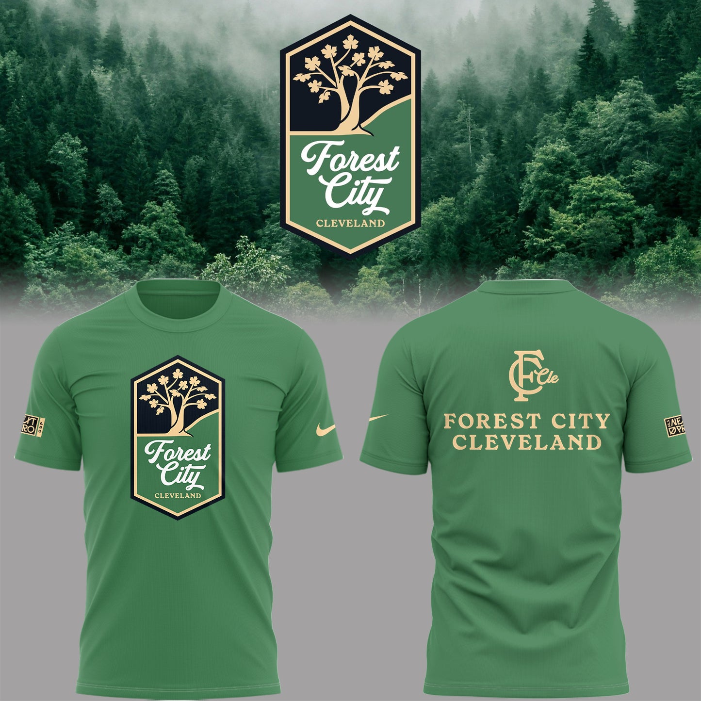 Limited Edition Forest City Cleveland T-Shirt