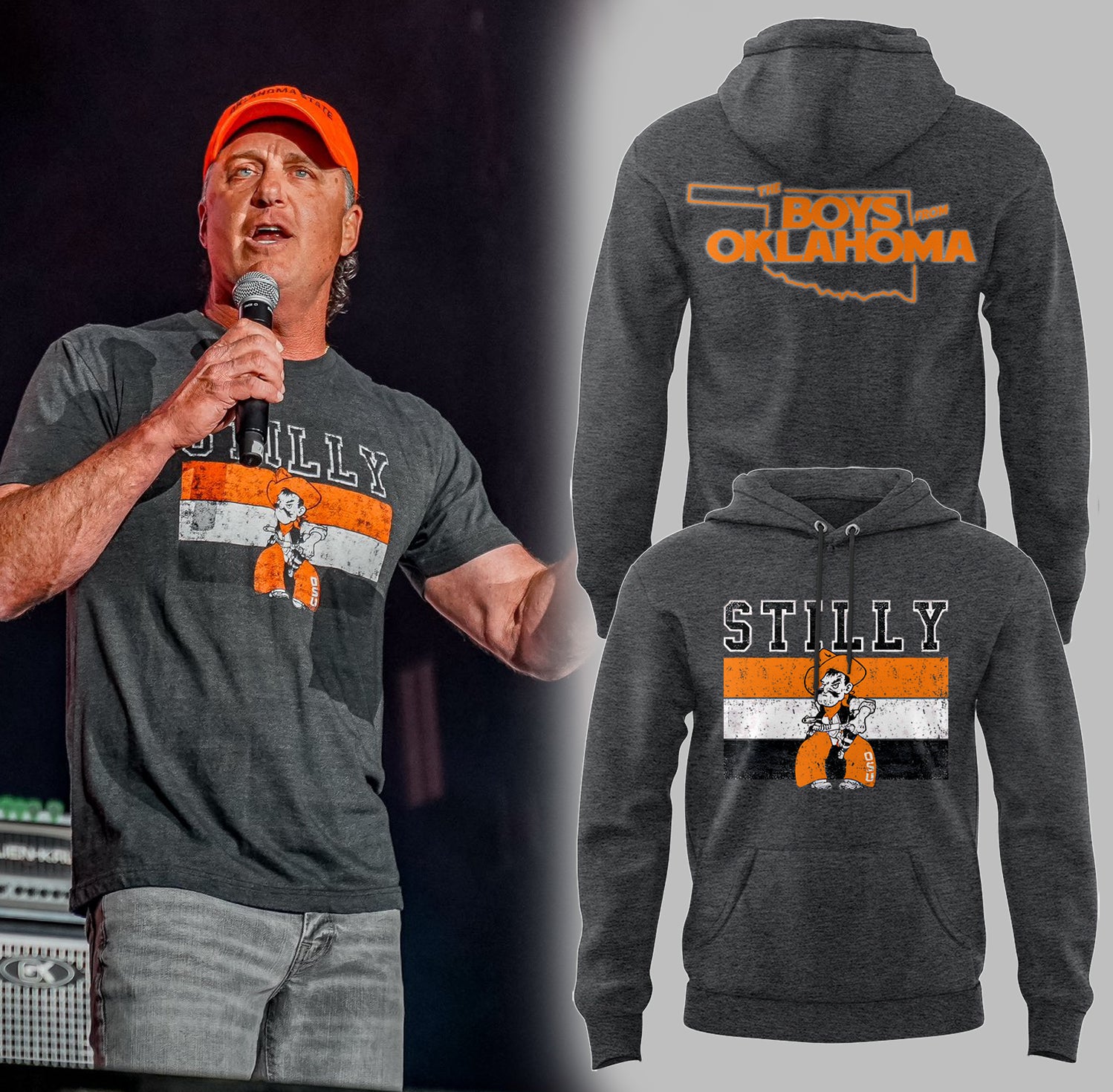 Limited Edition OSU Cowboy STILLY Hoodie-PA04112517