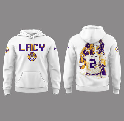 Tigers Football Limited RIP Lacy White Hoodie-PA04142508