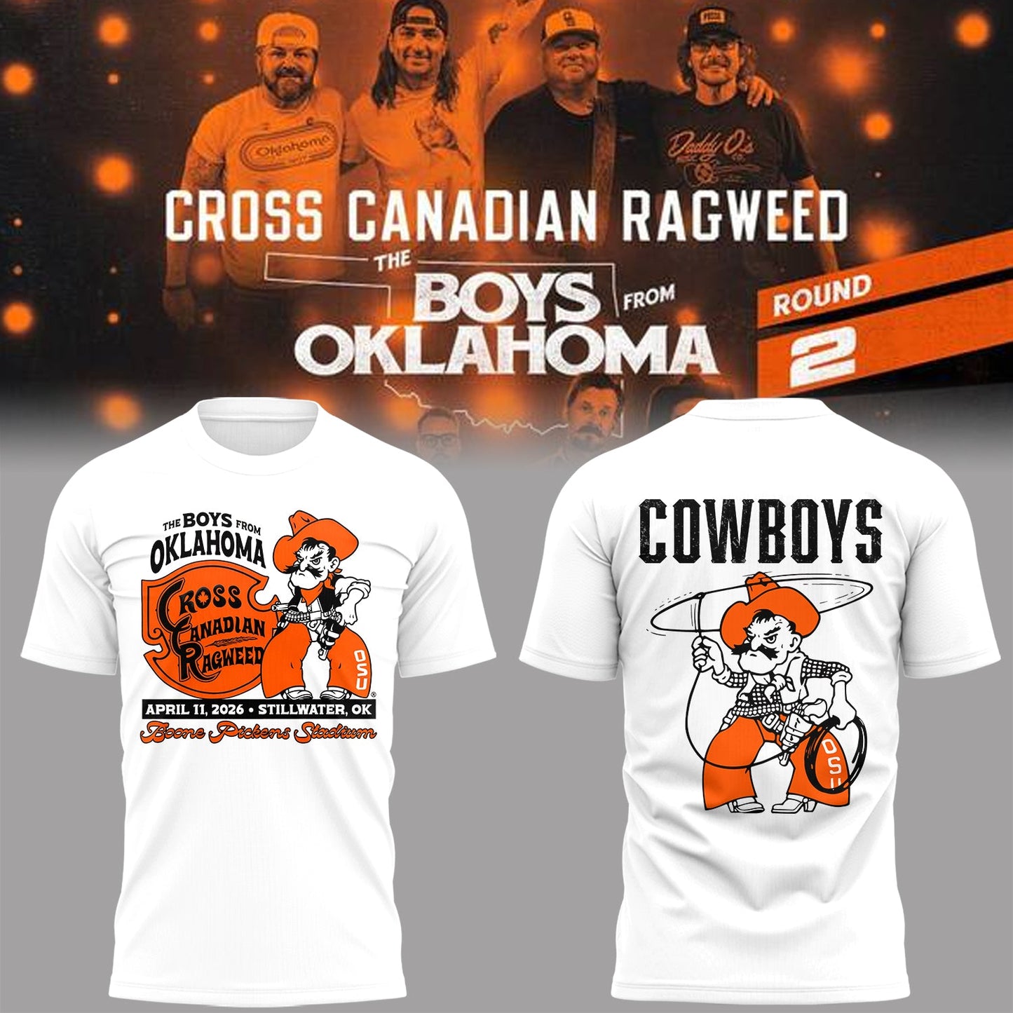 Limited Edition The Boys From Oklahoma 2026 (Round 2) TShirt-PA041526027