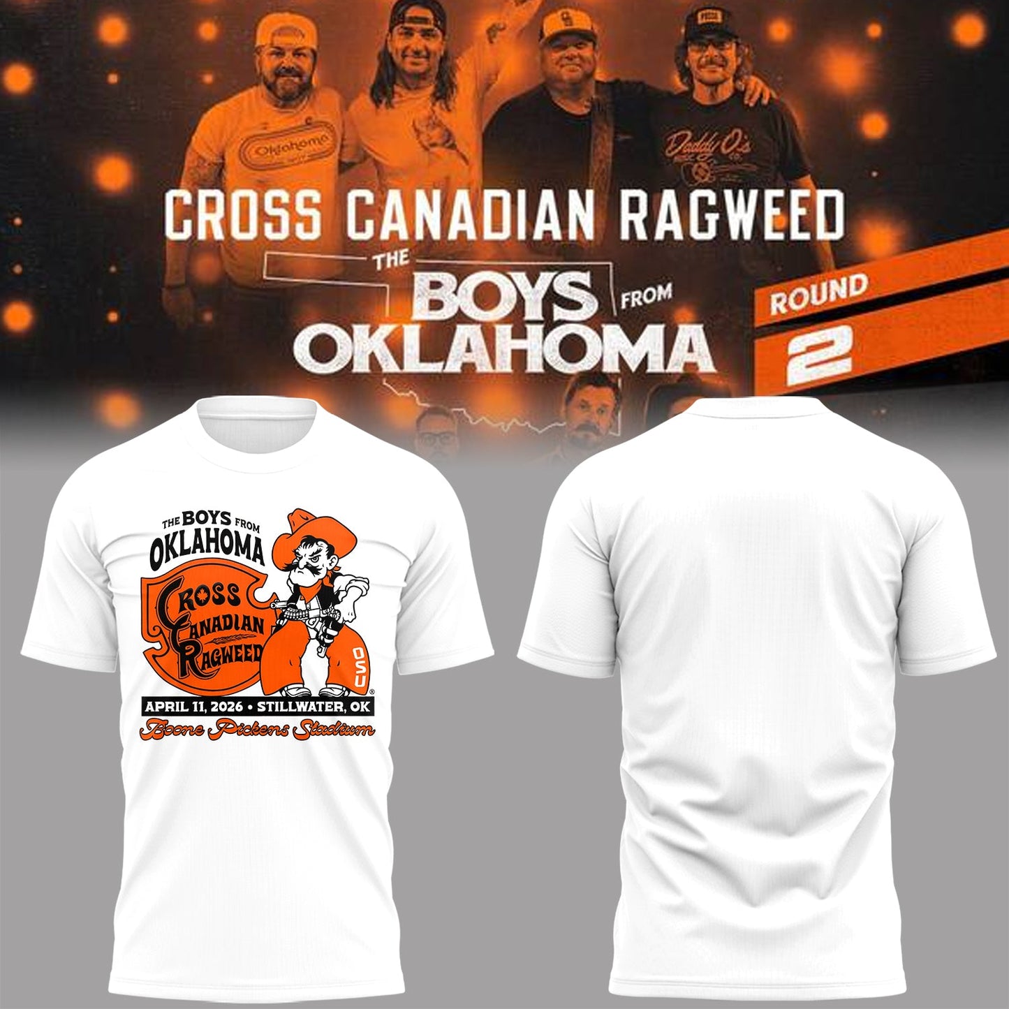 Limited Edition The Boys From Oklahoma 2026 (Round 2) TShirt-PA041526030