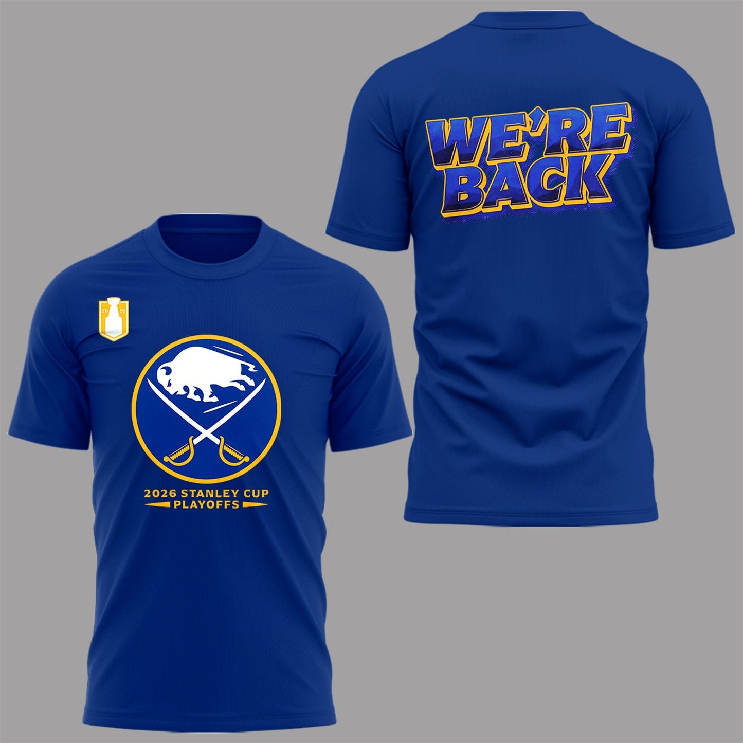 Limited Edition Buffalo Playoff Tshirt-PA042026021