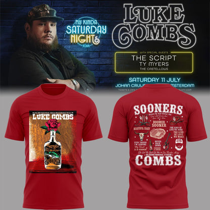 LC “My Kinda Saturday Nights Tour” Oklahoma Memorial Stadium Shirt