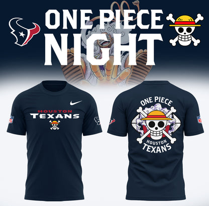 One Piece x Houston Texans Limited Edition T-Shirt