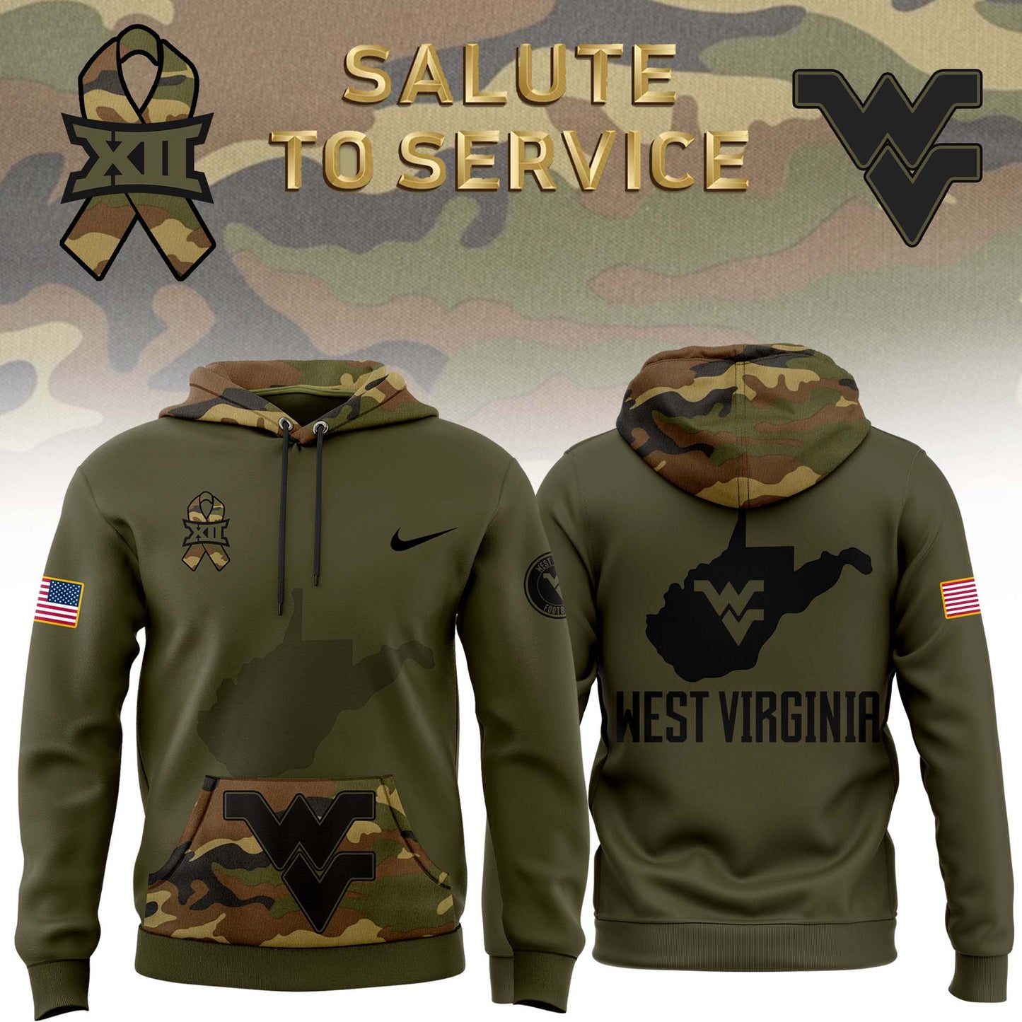 Limited Edition Salute to Service Hoodie-PU111724561