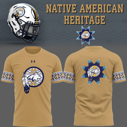 Limited Edition Montana State Football Native American Heritage Month TShirt-PU25102312