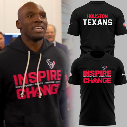 Houston Texans 2025 Inspire Change T-Shirt