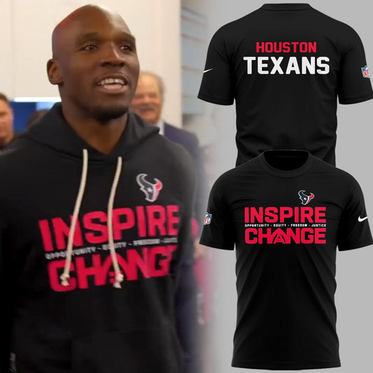 Houston Texans 2025 Inspire Change T-Shirt