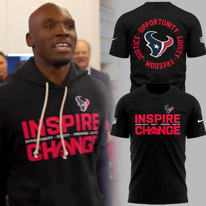 Houston Texans 2025 Inspire Change T-Shirt v2