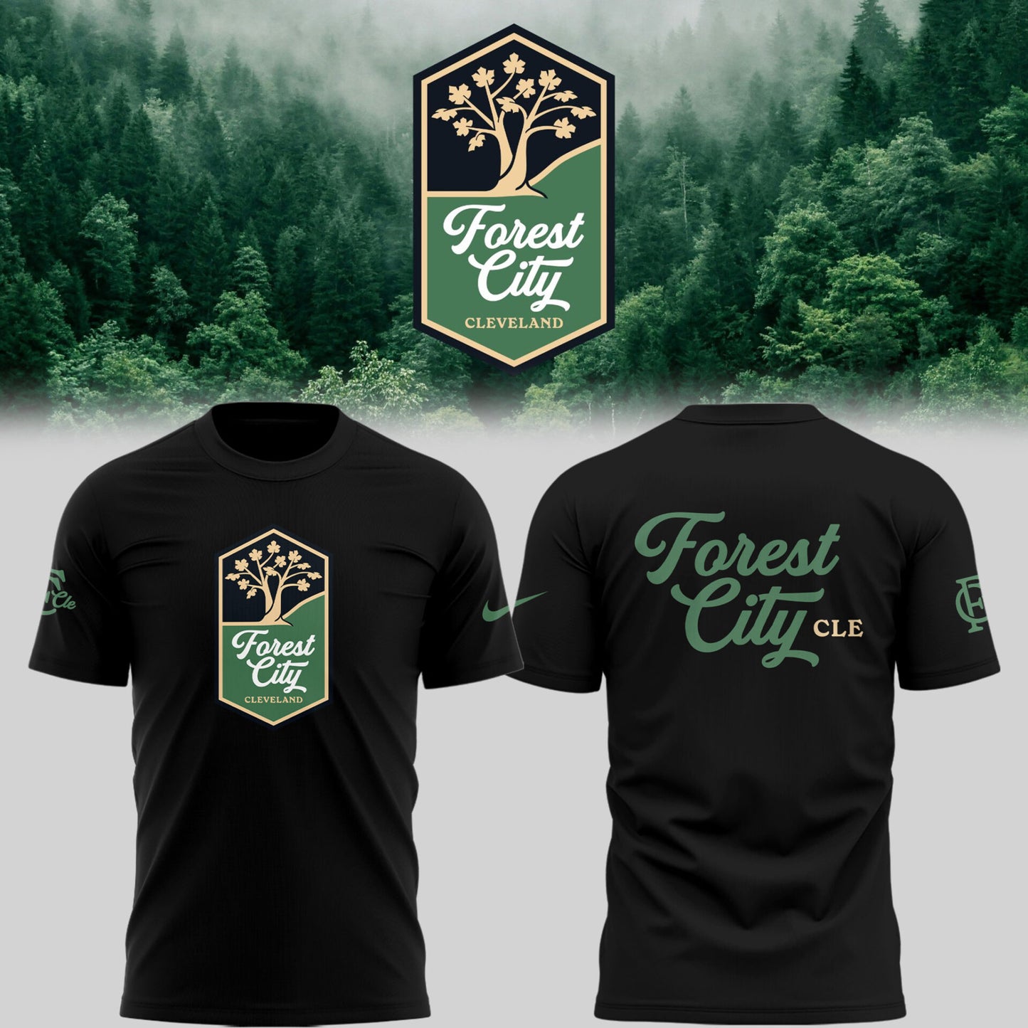 Limited Edition Forest City Cleveland T-Shirt