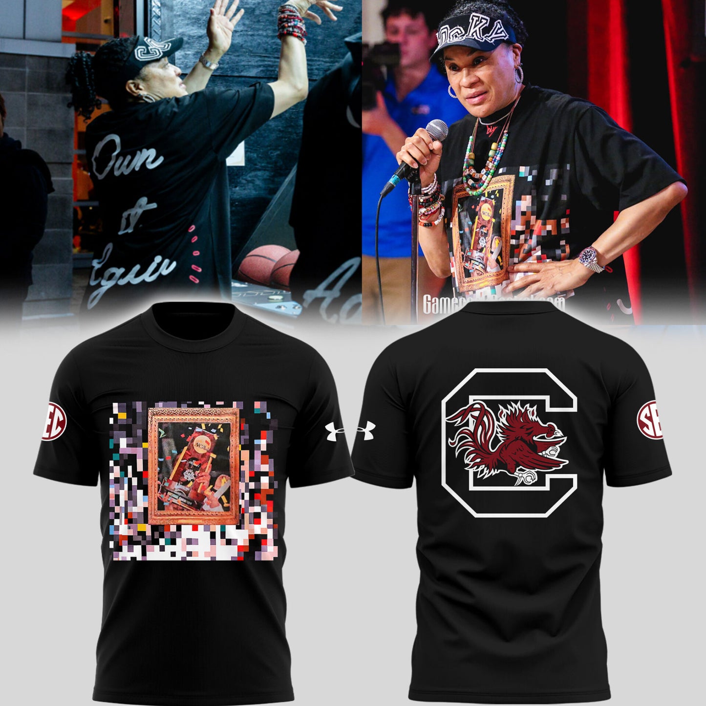 Limited Edition GamecockWBB NCAA Tshirt