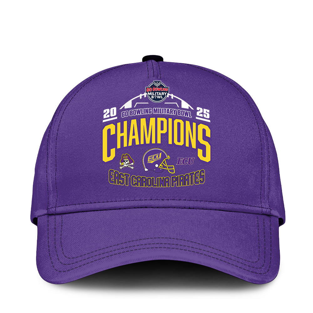 _ ECU Football NCAA Military Bowl CHAMPIONS 2025 Hoodie V2