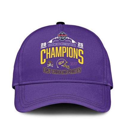 _ ECU Football NCAA Military Bowl CHAMPIONS 2025 Hoodie V2