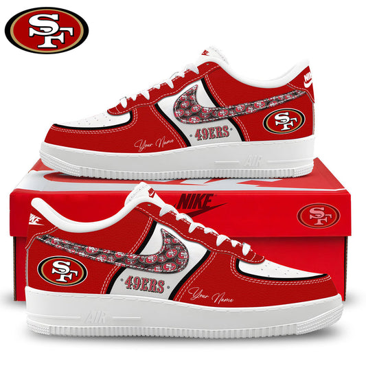 "FREE SHIPPING" - San Francisco 49ers Limited Edition AF1 Sneakers